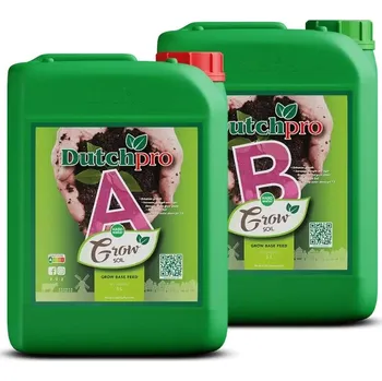 Hnojivo DutchPro Soil Grow A+B Objem: 10 l
