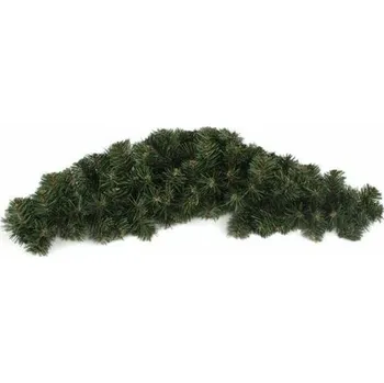 umělá květina Vánoční smrková girlanda, 80 cm, zelená