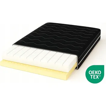 Matrace Matrace PRODYŠNÁ Latex 75X170 Černá pěnová antibakteriální