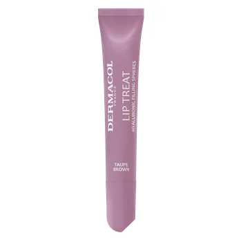 Lesk na rty DERMACOL Lip Treat péče na rty č. 9 Taupe Brown 10 ml