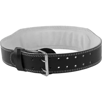 Opasek na cvičení Gorilla Sports Posilovací pás, černý/šedý, L