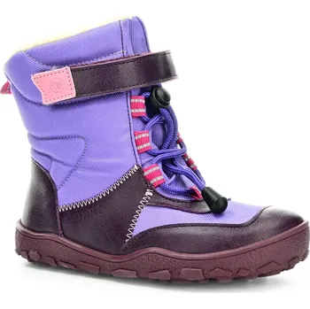 Dívčí zimní obuv bLIFESTYLE narwalSTYLE TEX lila zimní barefoot boty Velikost boty (EU): 27, Vnitřní délka boty: 178, Vnitřní šířka boty: 68