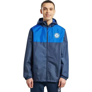 Pánská větrovka Chelsea FC Bunda Chelsea FC, tmavě modrá, kapuce, zapínání na zip Velikost: XL