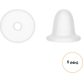 Náušnice Bealio 5 párů silikonových zarážek na náušnice 05-00024-3700