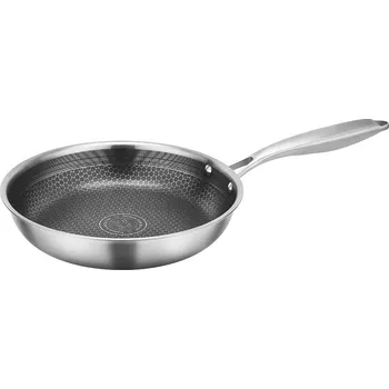 Pánev Kitchisimo Pánev nerezová nepřilnavá Chef 20 cm, stříbrná