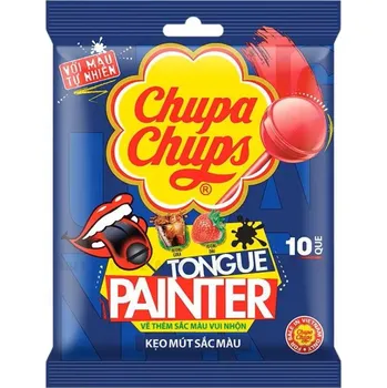 Bonbon Chupa Chups barvici lízátka Zungen-Maler bag 93g