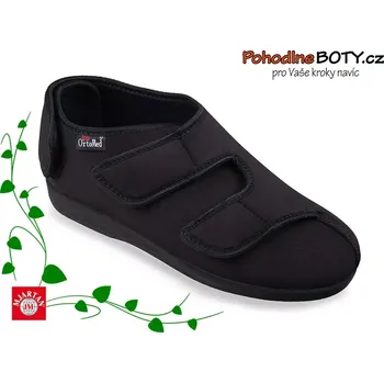 Dámská zdravotní obuv Zdravotní obuv široká Mjartan černá 6051T77