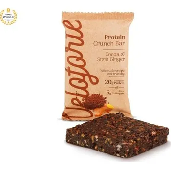 Veloforte Cocoa & Stem Ginger High Protein Crunch Bar