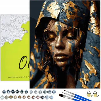 MALOVÁNÍ PODLE ČÍSEL Žena Obrázky k Malování Podle Čísel s Rámem Oh Art