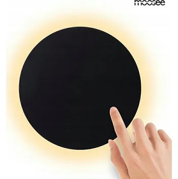 Nástěnné svítidlo Nástěnné svítidlo Moosee černé, integrovaný LED zdroj 8 W