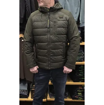 Pánská zimní bunda NORTFOLK 311591N15N Barva: Zelená, Velikost: 4XL