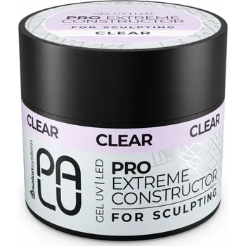 Lak na nehty Palu Gel Stavební Gel na Nehty Pro Extreme 12g Průhledný
