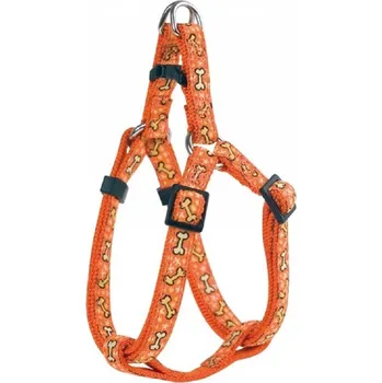 Postroj pro psa Postroj Fantasy Doogy - Orange Bone S1: 30-45 cm x 10 mm