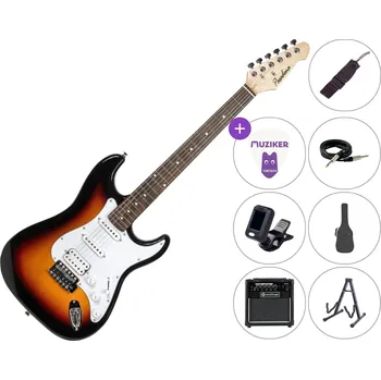 Elektrická kytara Pasadena ST-11 SET 10W Sunburst Elektrická kytara