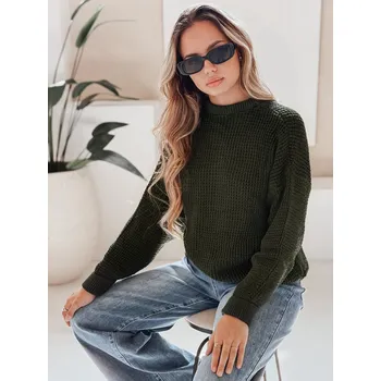 Dámský svetr Dámský svetr CAMERON zelený Dstreet Barva: zelená, Velikost: M