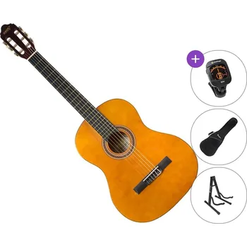 Klasická kytara Valencia VC104L SET 4/4 Natural Klasická kytara