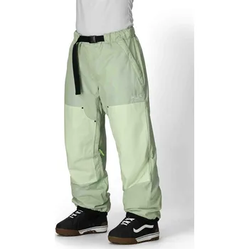 Snowboardové kalhoty 686 kalhoty - Mens Huf Double H Pant Huf Green Colorblock (HGRN) velikost: L