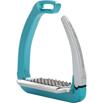 ACAVALLO Třmeny bezpečnostní Rel-X EASY 180° Acavallo, 12,5 cm, sky blue