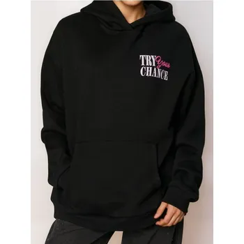 Pánská mikina Sinsay - Mikina s potiskem - černá - 451HN-99X - 451HN-99X-M