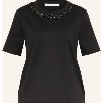 Dámské tričko Betty&Co Dámské Tričko S Ozdobnými Kameny, černá, 42