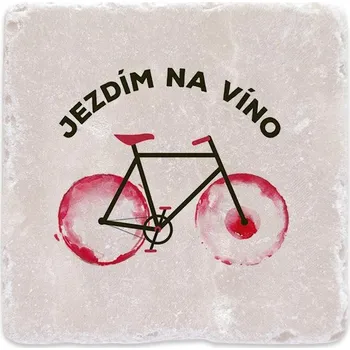 Digitální fotoaparát Mramorový tácek - Jezdím na víno