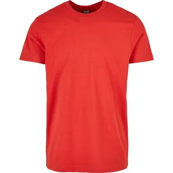 Pánské tričko Pánské tričko Urban Classics ze 100% bavlny Barva: červená, Velikost: L