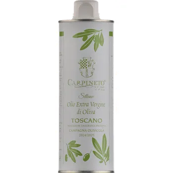 Rostlinný olej Carpineto Sillano olive oil Toscana 0,5l can