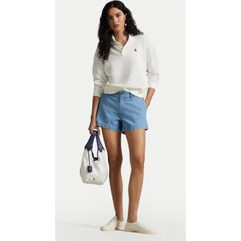 Pánské kraťasy Polo Ralph Lauren Džínové šortky 211963799001 Modrá Straight Fit 2