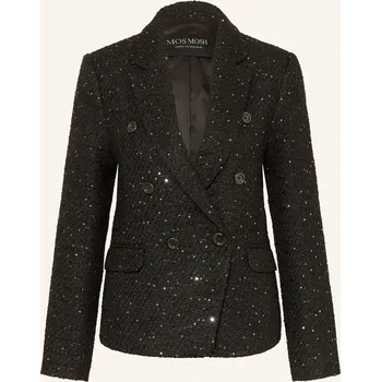 Mos Mosh Dámské Bouclé Sako Mmbelize S Flitry, černá, 40