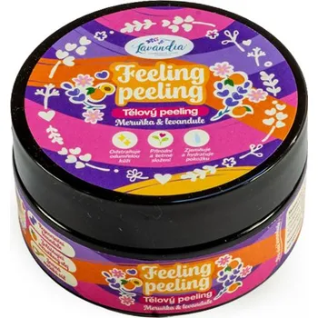 Tělový peeling Tělový peeling - Feeling peeling meruňka s levandulí 250 g