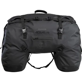 Sportovní vak OXFORD brašna na zadní sedlo AQUA D-70 černá