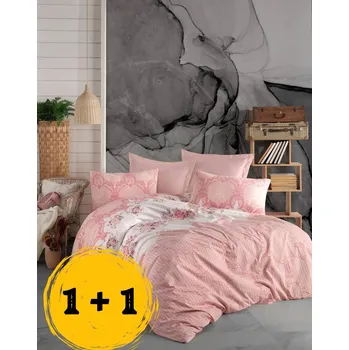 Povlečení Bavlněné povlečení Elegant růžová Velikost: 70x90, 140x200 cm