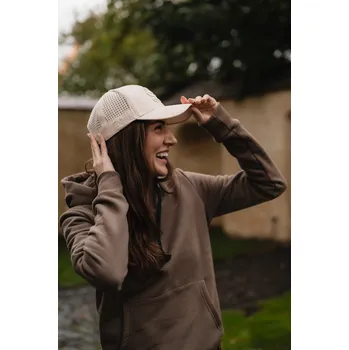 Běžecké oblečení Mikina dámská - Ječmen Barva: hnědá, Velikost: XXL