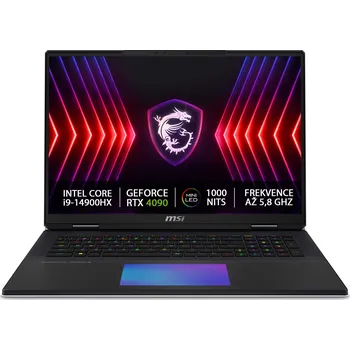 Notebook Repasovaný notebook MSI Titan 18 HX A14VHG-008FR