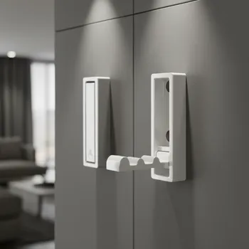 Věšák Interex design Věšák výklopný TOREO / Bílý matný