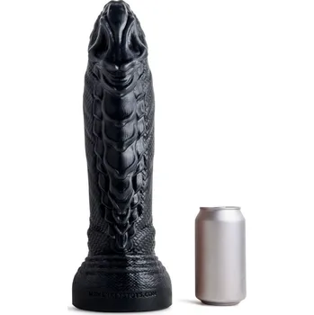 Dildo Mr. Hankey’s Toys Dragon XXXL, prémiové silikonové dildo s Vac-U-Lock 40 x 8,5–11,7 cm