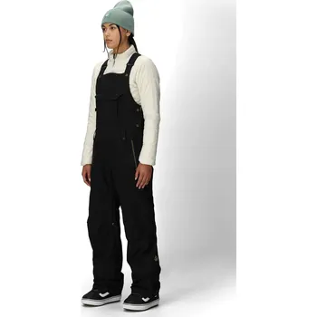 Snowboardové kalhoty 686 lacláče - Wmns Black Magic Insulated Bib Black (BLK) velikost: XS