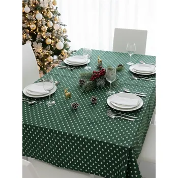 ubrus Sinsay - Ubrus s vánočním motivem - zelená - 205II-77X - 205II-77X-ONE