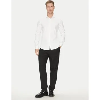 Pánská košile Calvin Klein Košile K10K114298 Bílá Slim Fit 38