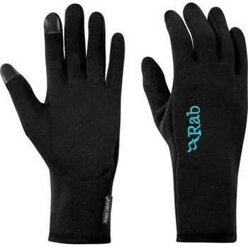 Rukavice Rab Womens Power Stretch Contact Glove black - dámské rukavice S