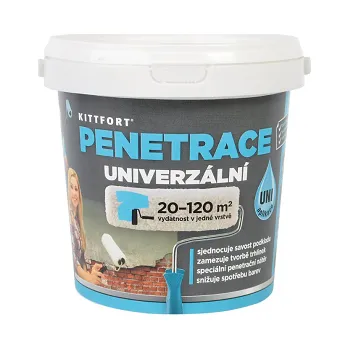 Penetrace Kittfort penetrace 1kg univerzální