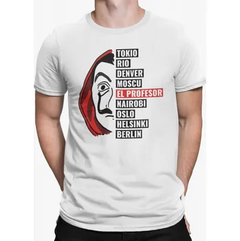 Dům z Papíru CASA BELLA CIAO Tričko T-Shirt 4XL