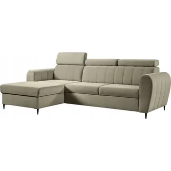 Sedací souprava Rohová Sedací Souprava Kondela látka béžová