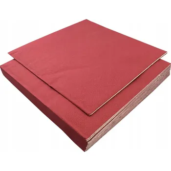 Papírový ubrousek Ubrousky 3vrstvé Pol-Mak 33 cm bordó 20 ks