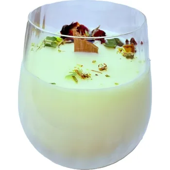Svíčka Sojová svíčka ve skleničce 300 ml - Máta