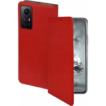 Pouzdro na mobilní telefon Flipové pouzdro BBE CASE pro Xiaomi Redmi Note 12S červené