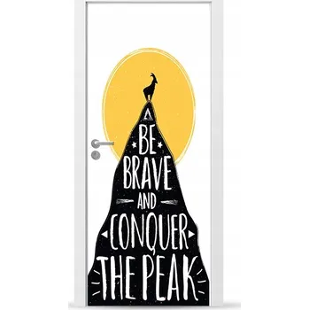 Fototapeta Fólie/Nálepka na VNĚJŠÍ dveře NÁBYTKOVÁ samolepicí SNADNÁ APLIKACE