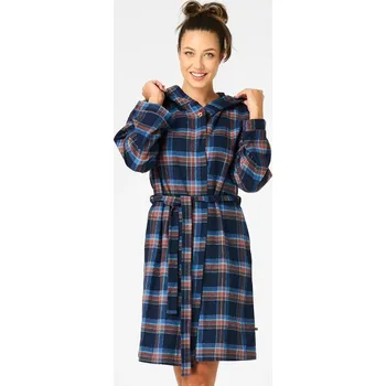 Dámský župan Klíč k županu LGD 431 B25 S-XL tmavě modrá L