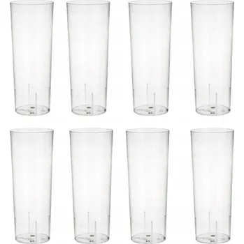 Sklenice Opakovaně použitelné plastové Sklenice 300ml 20szt.do na nápoje a skleničky na nápoje