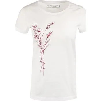 Dámské triko ALPINE PRO GABORA white - XS